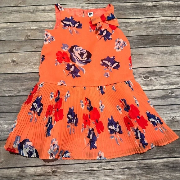 janie and jack orange dress Girl Orange Lily Gingham The Gingham Getaway Dress by Janie and Jack
